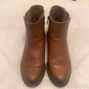 Brown Franco Sarto Booties